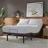 Beautyrest baselogic Level 4 Adjustable Base Bed Frame - King - Head & Foot Adjustability, Wireless Remote, Zero-Gravity and Memory Presets, Dual Massage Setting, and USB A&C Charging Ports