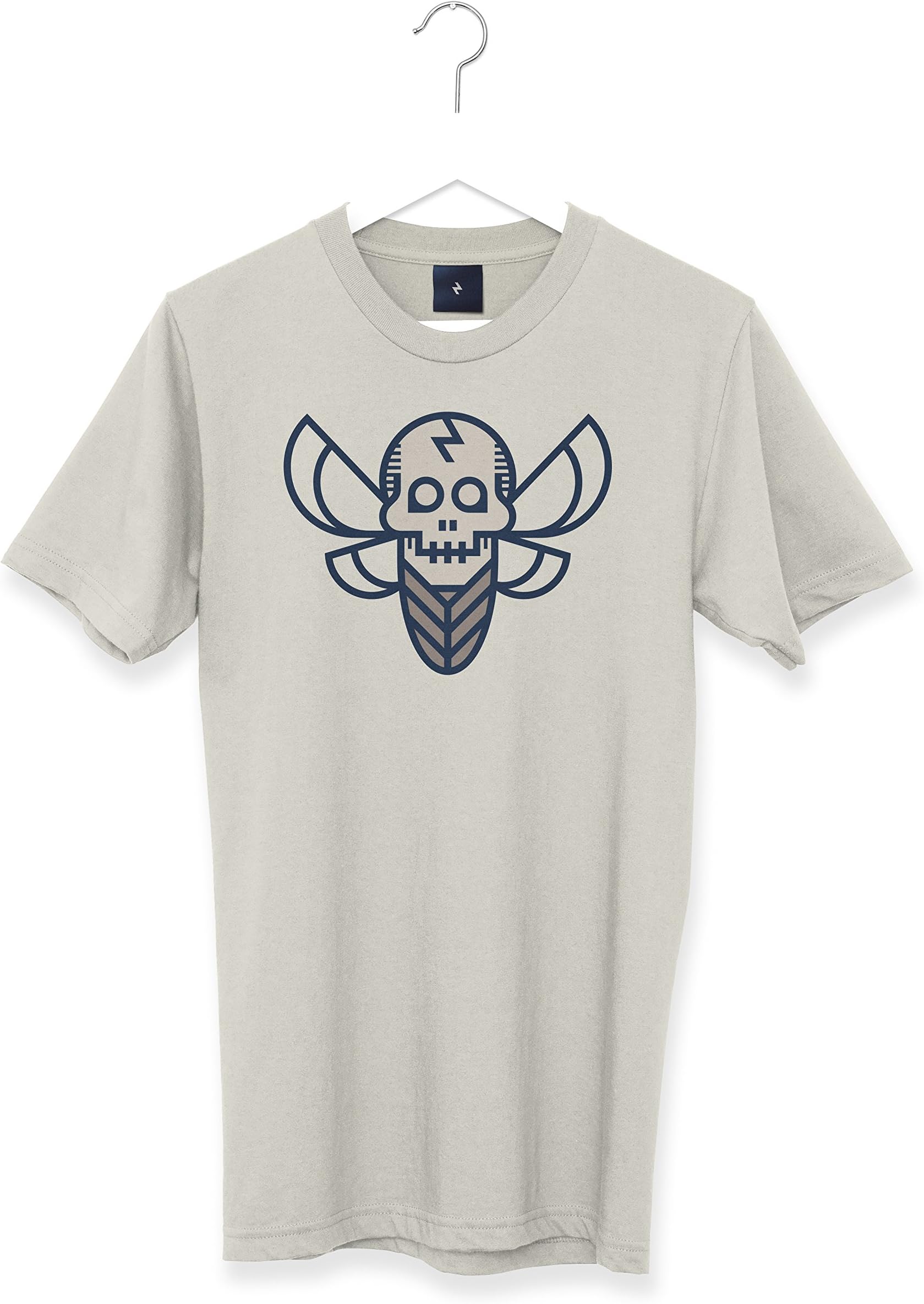 Transform Graphic Retro Tattoo Death's Head Hawksmoth Men’s T Shirt (Small)