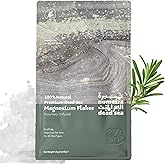 Numeira Dead Sea Magnesium Flake Bath Soak for Relief and Relaxtion - 100% Pure Magnesium Chloride Flakes w/Rosemary Infused Essential Oil (2.2 lb Bulk)