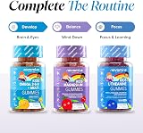 Novomins Kids Omega 3 6 9 Gummies - Vegan, 50mg ALA, 1 Month Supply view 9