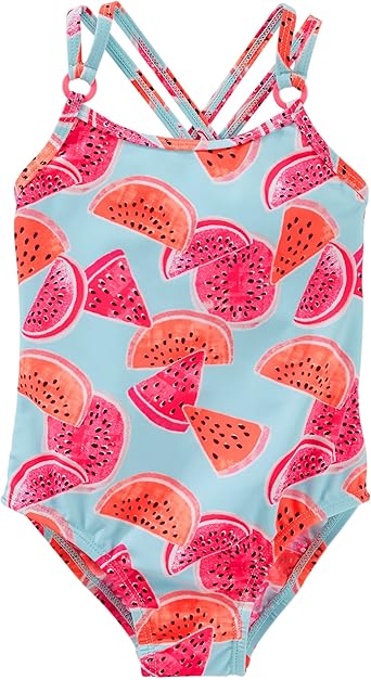 baby girl watermelon swimsuit