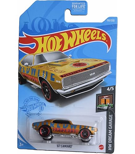 Amazon.com: Hot Wheels '67 Camaro, [white] 110/250 Dream Garage 4