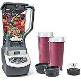 Ninja BL660C Professional Countertop Blender With 1100-Watt Base,72Oz Total Crushing Pitcher and(2)16 Oz Cups For Frozen Drin