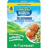 Hidden Valley Original Ranch Seasoning, Dressing and Recipe Mix, 1 Ounce Each, 4 Count (Package May Vary)