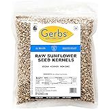 GERBS Raw Hulled Sunflower Seed Kernels, 32 ounce Bag, Top 14 Food Allergen Free, Non GMO, Vegan, Keto, Paleo Friendly
