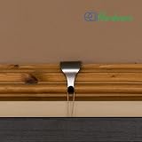 EAI Moulding Hook Dado Picture Rail Brass Plated Pack of 10 view 4