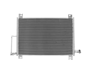 Klimoto Condenser | Compatible with Buick Rainier 2004-2007 Chevrolet Trailblazer 2002-2009 GMC Envoy 2002-2009 Envoy XUV 2004 Isuzu Ascender 2003-2008 Oldsmobile Bravada 2002-2004 4.2L 5.3L 6.0L |