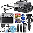 DJI Mavic 3 Classic (DJI RC) Drone with 4/3 CMOS Hasselblad Camera 5.1K HD Video, 46 Mins Flight Time with 128GB Memory Card + Landing Pad + Carrying Bag + Pilot Bundle