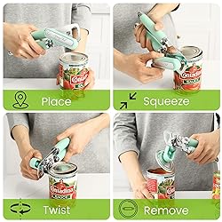 Spring Chef Stainless Steel Can Opener - Manual