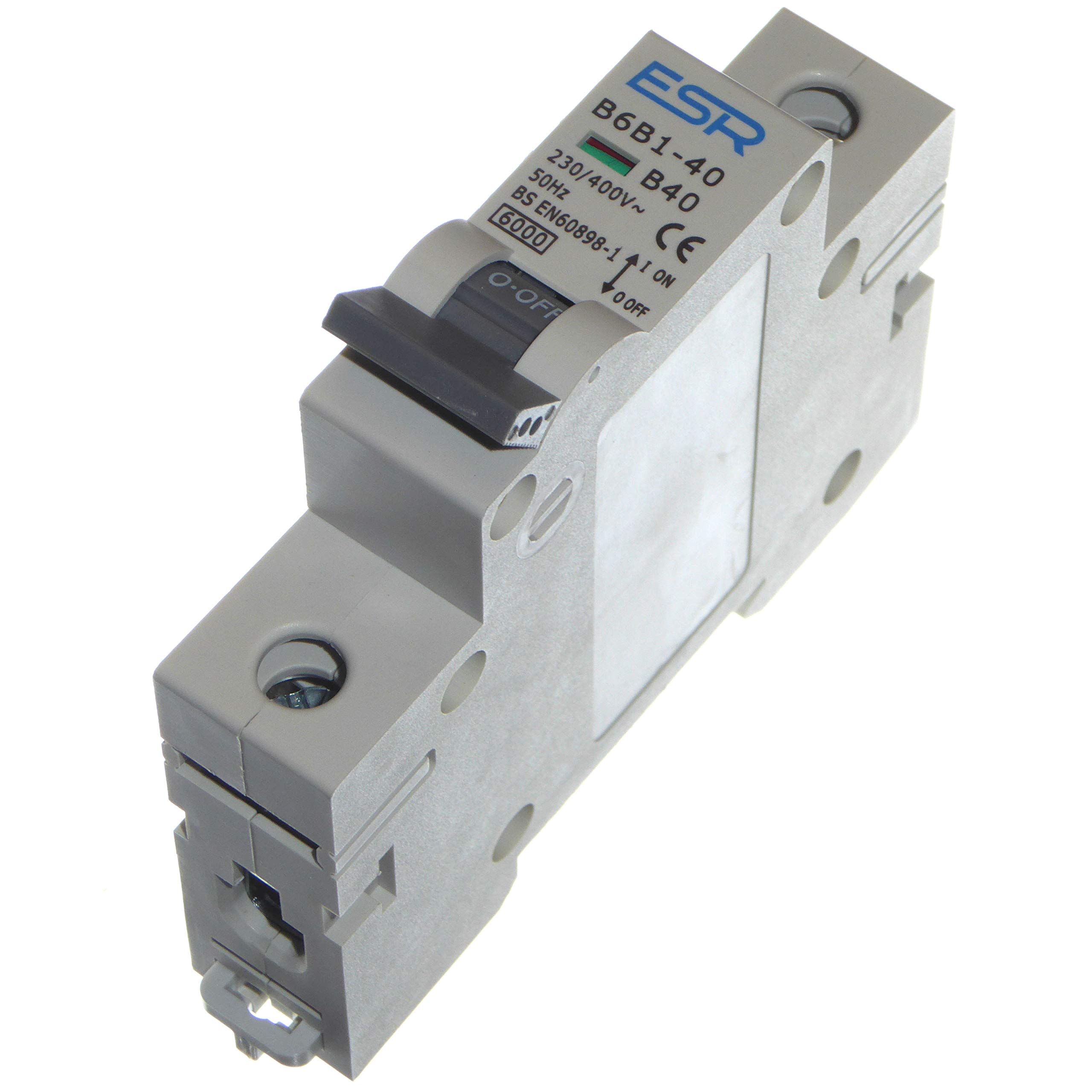 40 Amp Single Pole Circuit Breaker MCB Type B B40 6kA 40A