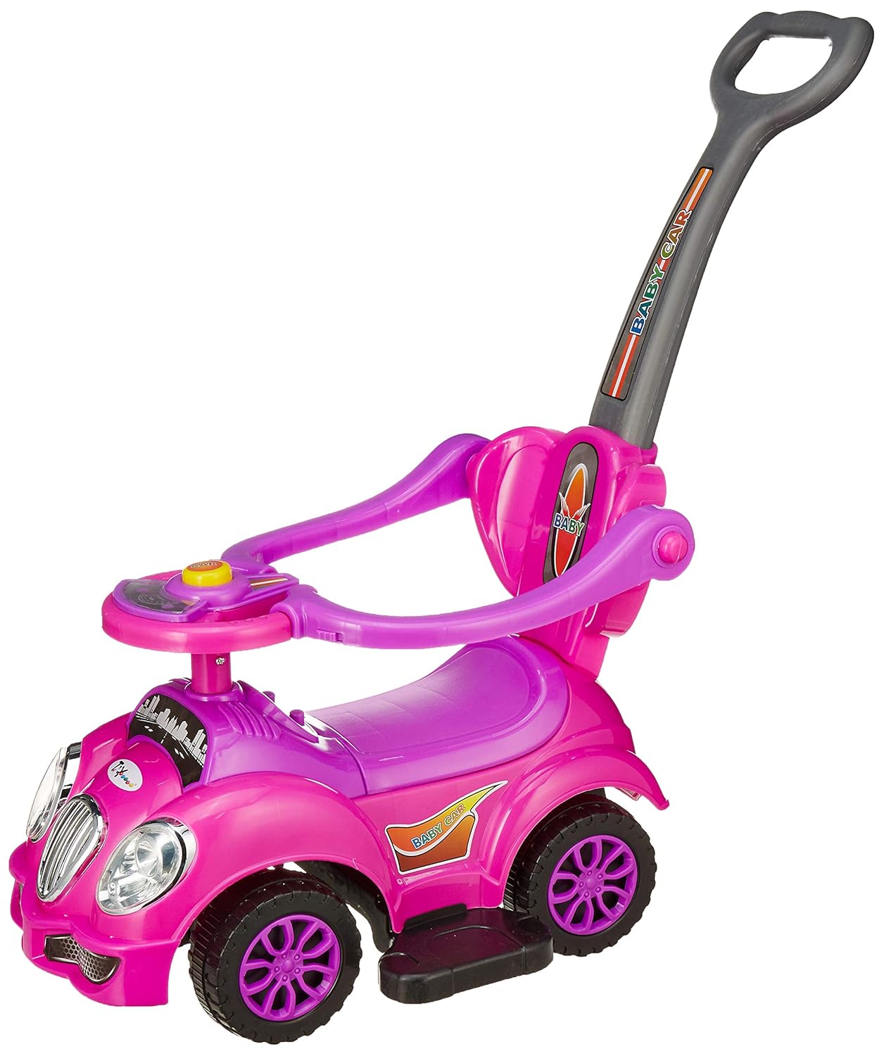 baby car with handle to push