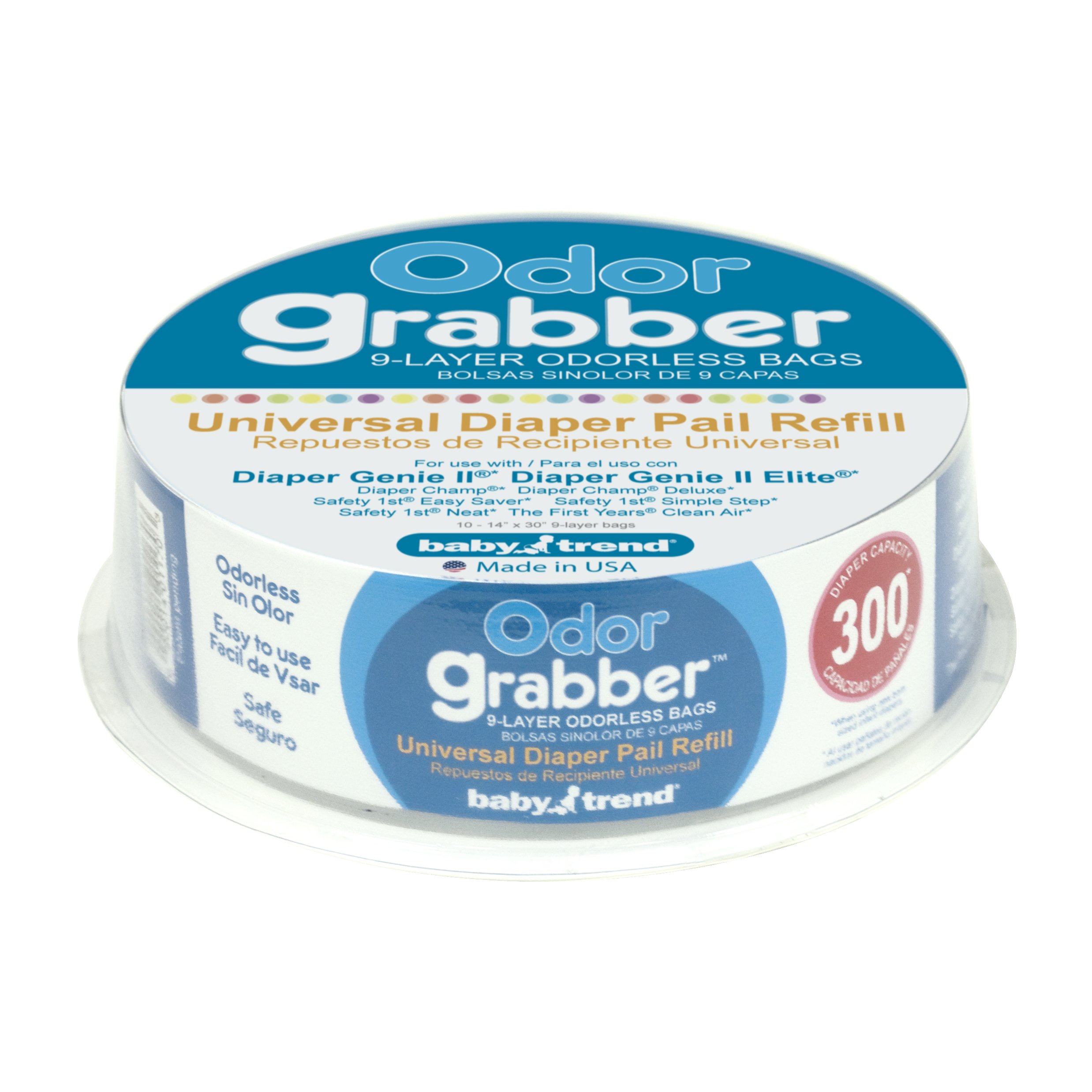 Baby Trend Diaper Champ Deluxe, Blue Diaper Pails Baby