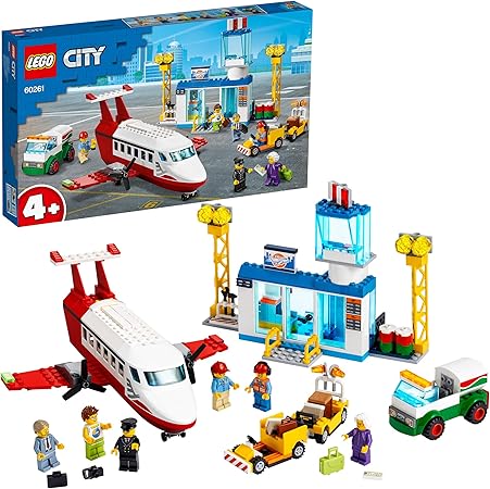 Amazon レゴ Lego シティ セントラル空港 ブロック おもちゃ