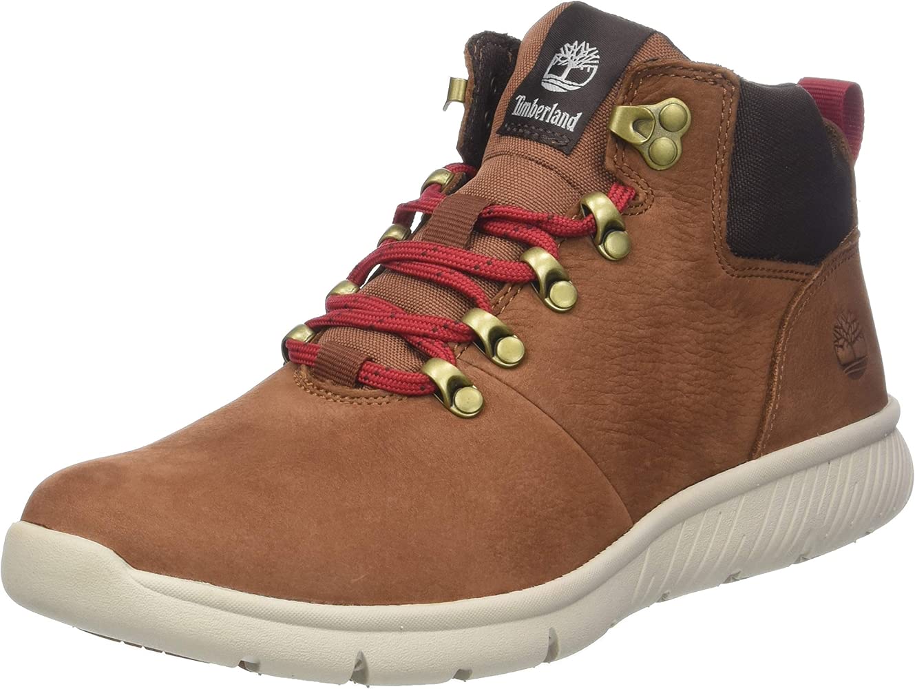 timberland color rojo