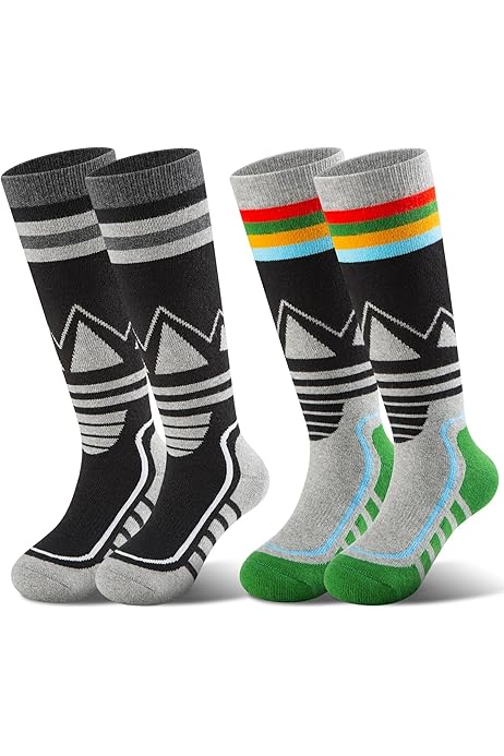 Waterproof Socks Kids Soared Winter (2-Pair Pack) Extra Warm