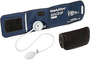Welchallyn DS44-11C Gauge with Durable One-Piece Adult Cuff and Case