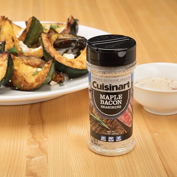 CUISINART MAPLE BACON SEASONING – SWEET AND SALTY NOTES – CGSS-554
