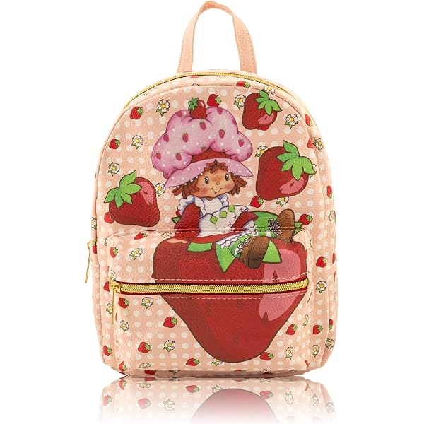 Rare Out Of Stock Hot Topic Strawberry Shortcake Faux Leather Backpack 20080742_hi?h=630 main image 3