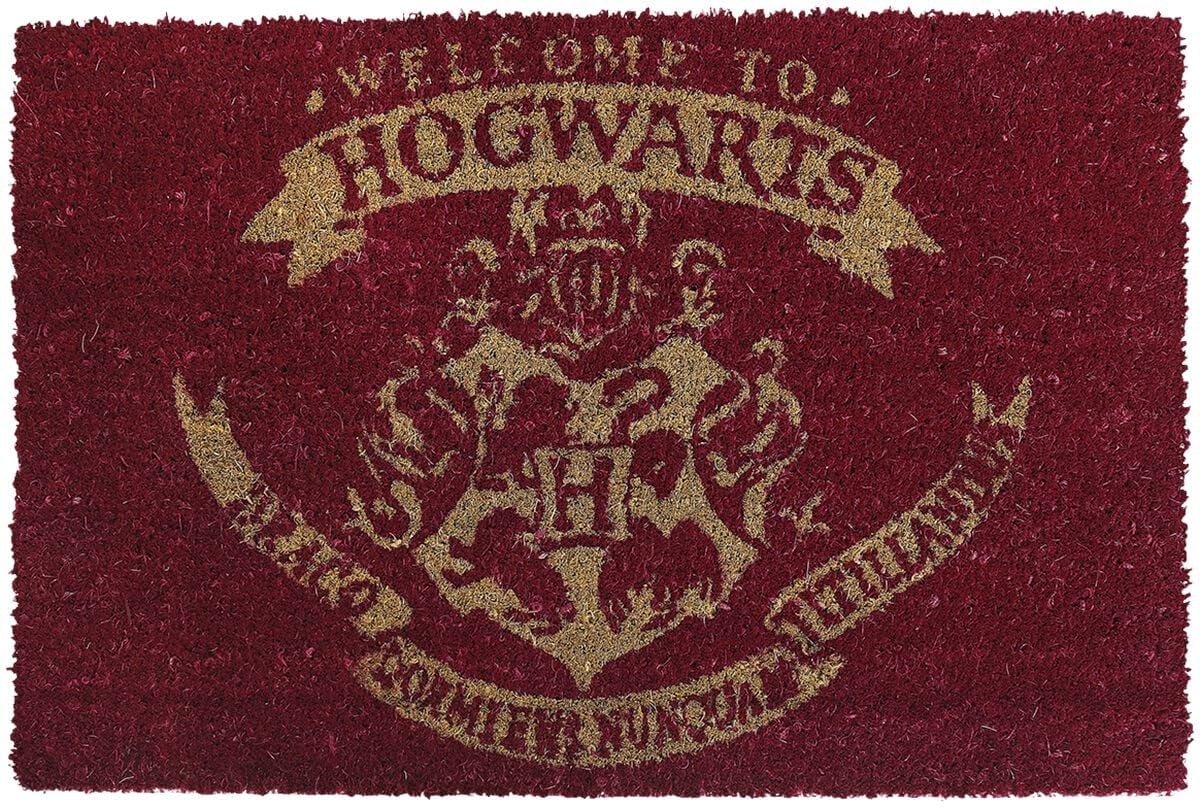 Harry Potter Welcome to Hogwarts Door Mat | Official Merchandise