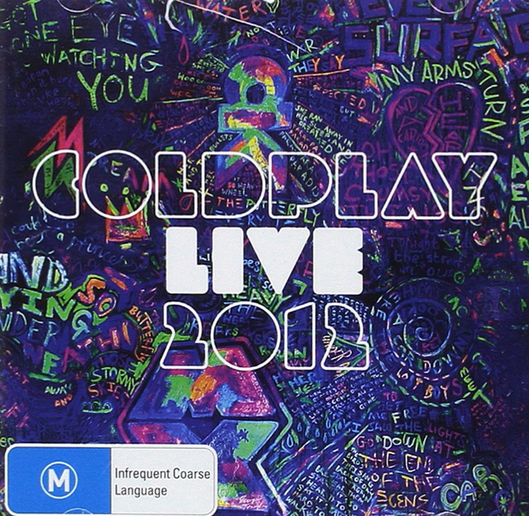  COLDPLAY LIVE 2012 CD/DVD Music