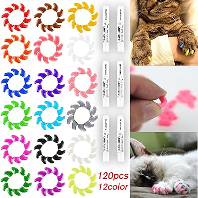 Cat Claw Caps 120 Soft Rubber Crystal Grooming Nigeria Ubuy