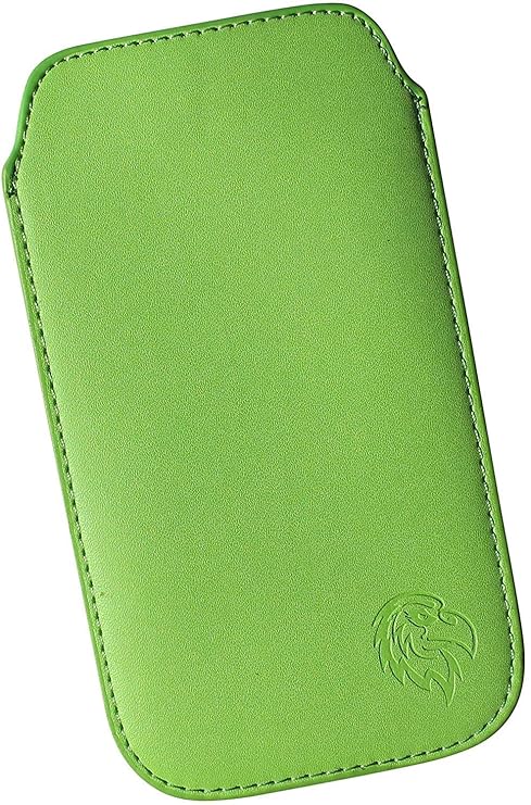 Schutz-Tasche passend fuer Samsung Galaxy A3 (2017), Pull-tab Handy-Huelle herausziehbar, Etui genaeht mit Rausziehband, duen