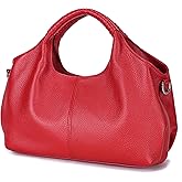 Taertii Genuine Leather Hobo Tote Bag Purses for Women