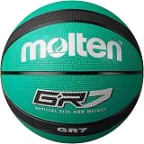 Molten GR Premium Rubber Basketball Size 7 Green Black Indoor Outdoor