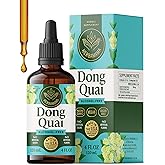 HERBAMAMA Dong Quai Supplement for Women - Vegan Women’s Support with Angelica Sinensis Extract Drops - Mood & Calm Support with Angelica Root Tincture - Non-GMO, Alcohol & Sugar-Free, 56-Day Supply