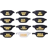 Bachelorette Fanny Pack Set (12 pack) Includes Bride Fanny Pack I Fanny Packs for Bachelorette Party Favors I Bride Tribe Funny Fanny Packs
