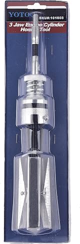 YOTOO Cylinder Hone Tool 51mm-178mm Adjustable Deglazer 100mm Stones 220 Grit view 6