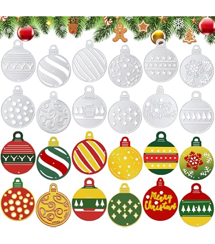 Scrapbooking Die-cuts S Metal Die Christmas Bells Cutting Dies For DIY Scrapbooking Photo Album Decorative Embossing Folder Stencil Die Christmas Tree Die Christmas Die Cuts For Card Making