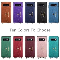 SUANPOT for Samsung Galaxy S10e Wallet case with