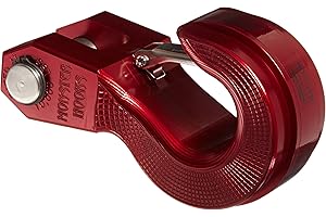 Monster Hooks (MH-SW1R) Tow Hook, Red