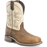 DOUBLE-H 10" Hingham Composite Toe Work Boots for Men | Square Toe, Double Tuff Footbed and Oil- and Slip-Resistant I.c.e. Outsole, EH-Rated, Abrasion-Resistant