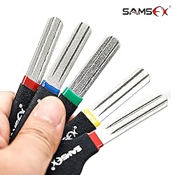 SAMSFX Fishing Hook Sharpener Hook File Portable
