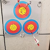 Amazon.com : Archery 5 SPOT & 3 SPOT Vegas Targets by Longbow 8, 20, 50 ...