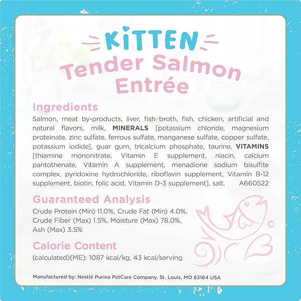 FANCY FEAST PURINA PETITES KITTEN TENDER PATE GOURMET WET KITTEN FOOD VARIETY PACK – 12 CT. TUB