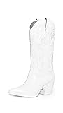 Jeffrey Campbell Dagget Leather Mid-Calf Pointed