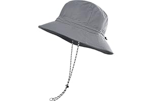FEICUI Men Women Outdoor Bucket Hat Quick Dry Packable Boonie Hat UV Protection Sun Hat