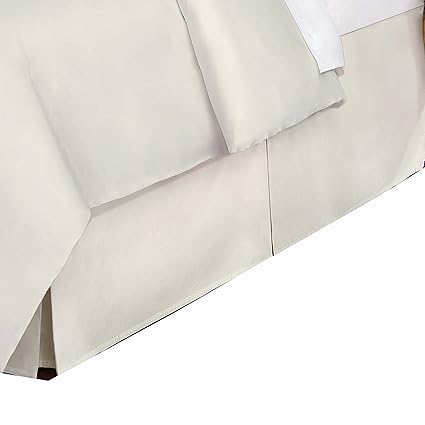 Belles & Whistles 400 Tc Bed Skirt, Queen, Ivory