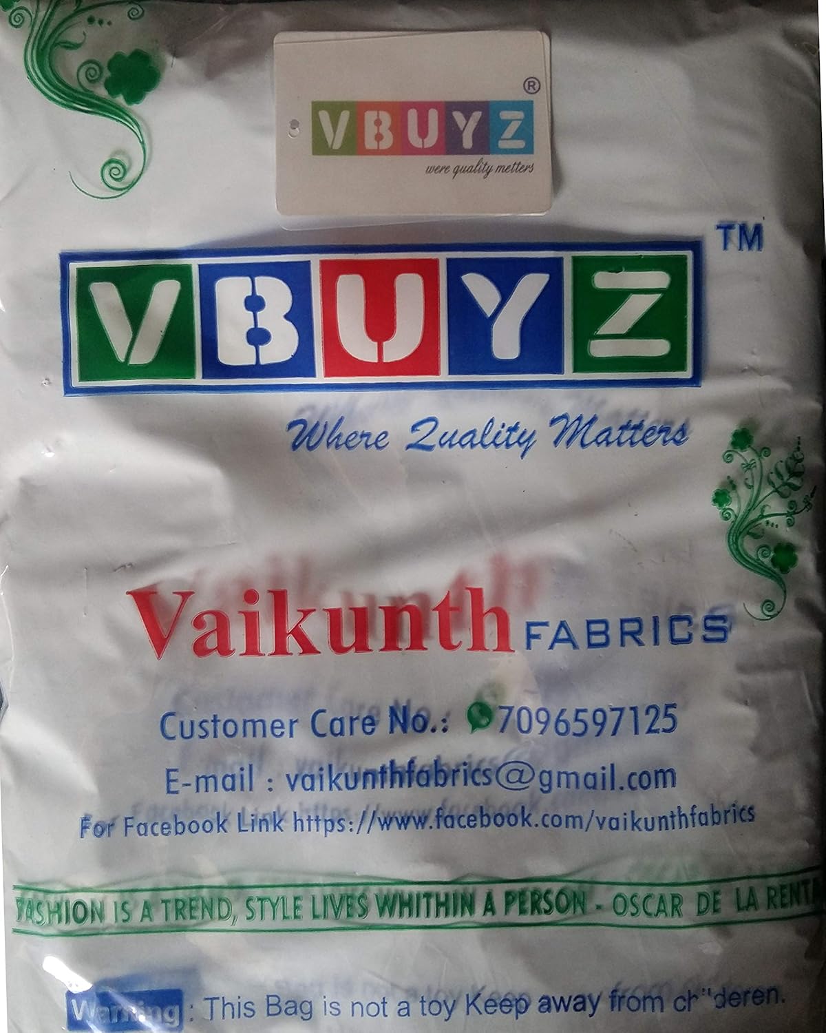 vbuyz women's rayon a-line kurti blue