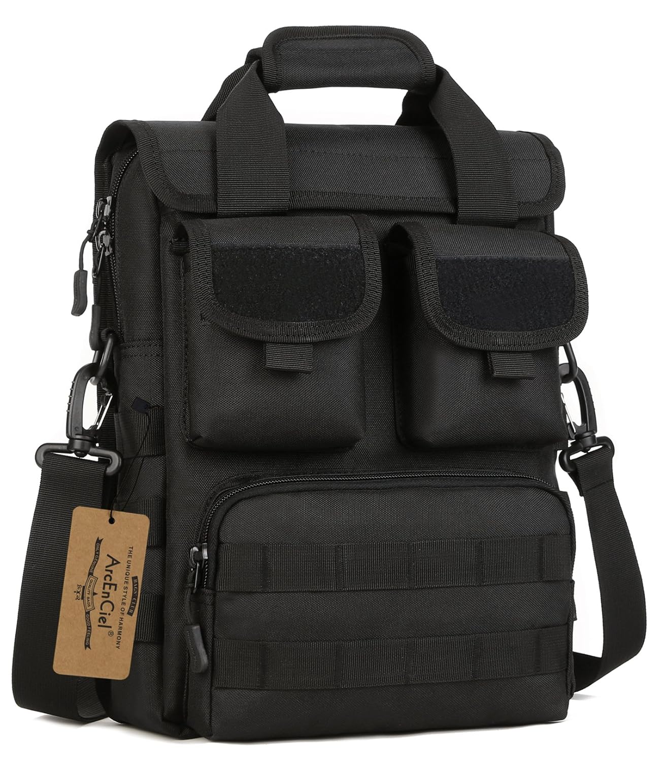 ArcEnCiel Tactical Messenger Bag Men Military MOLLE Sling Shoulder Pack Briefcase Assault Gear Handbags Utility Carry Satchel