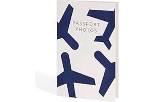 LOSTRONAUT 150-Pack Passport Photo Organizer Folder with Pockets & Compartments for 2x2 Print, Picture Display, Travel Document Organizer - Small Business Supplies - Passport Holder for Travel