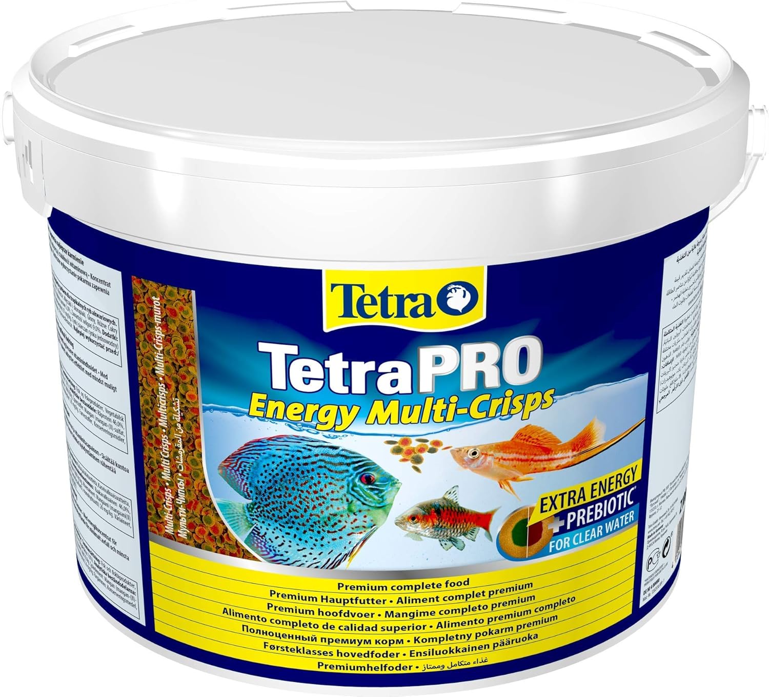 Tetra Pro Premium Fish Food Nourishing Multi Crisps Main Food for Tropical Ornamental Fish