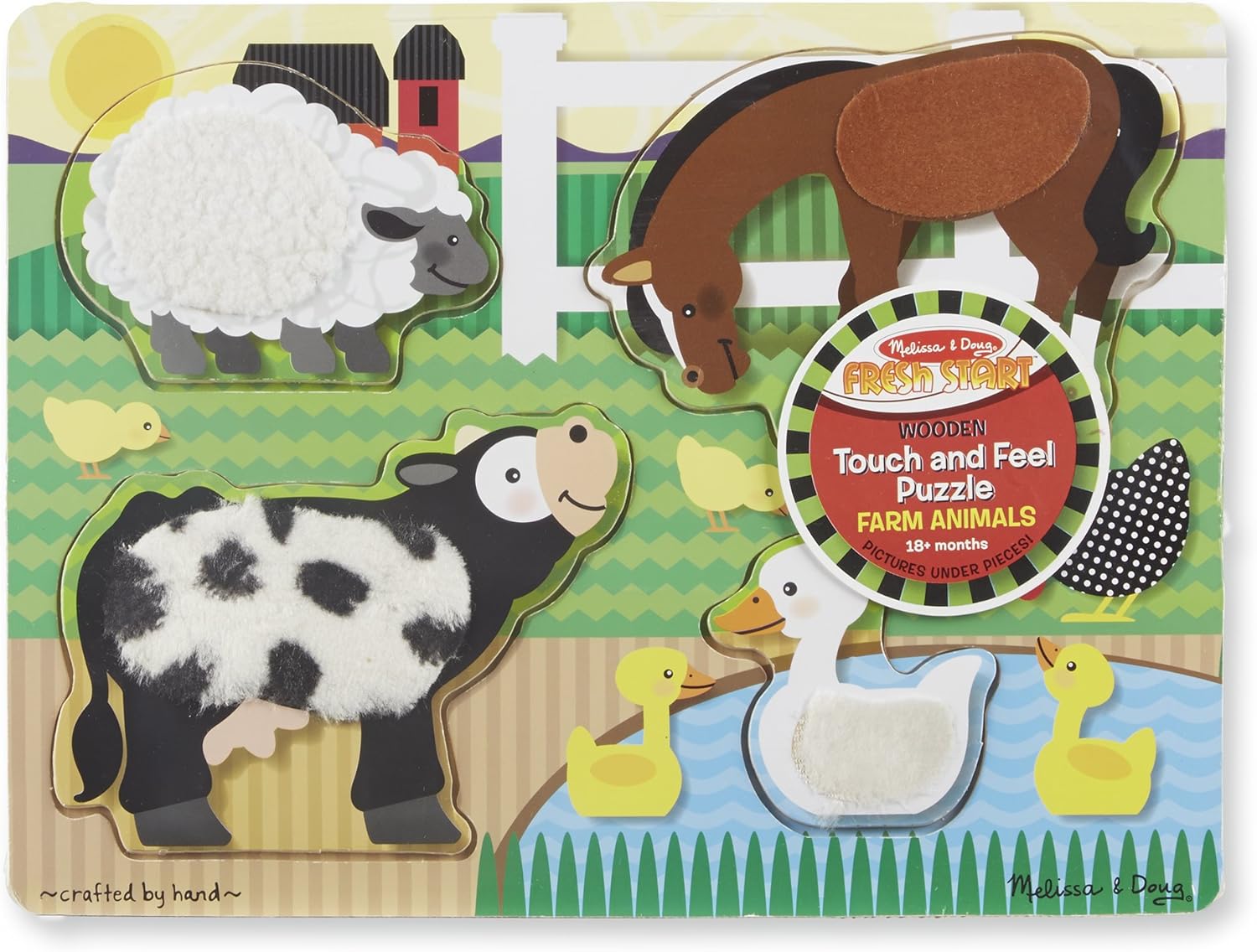 peek a boo touch and feel puzzle