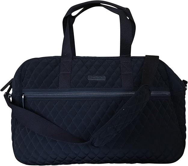 Vera Bradley Medium Traveler Bag, Classic Black CarryOns