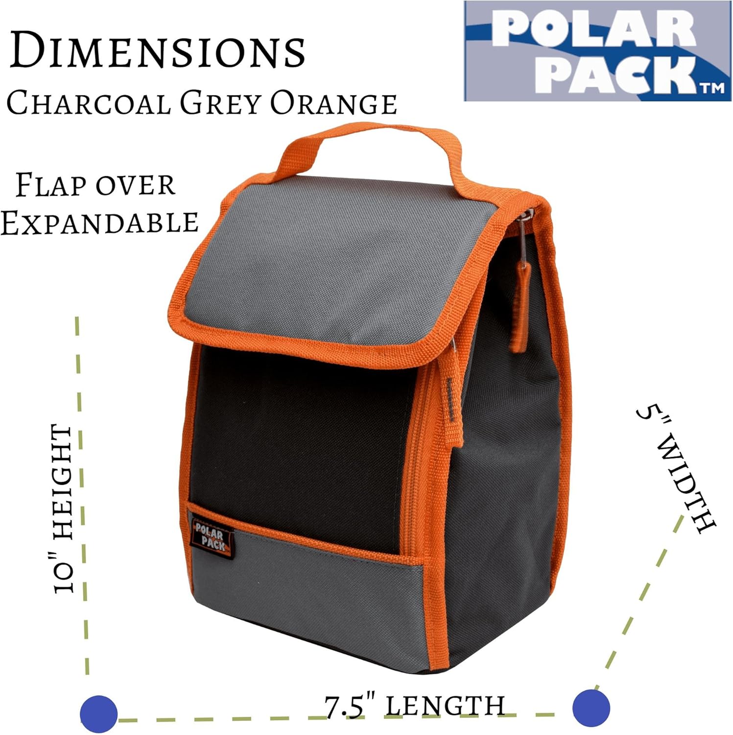 polar pack insulated lunch bags