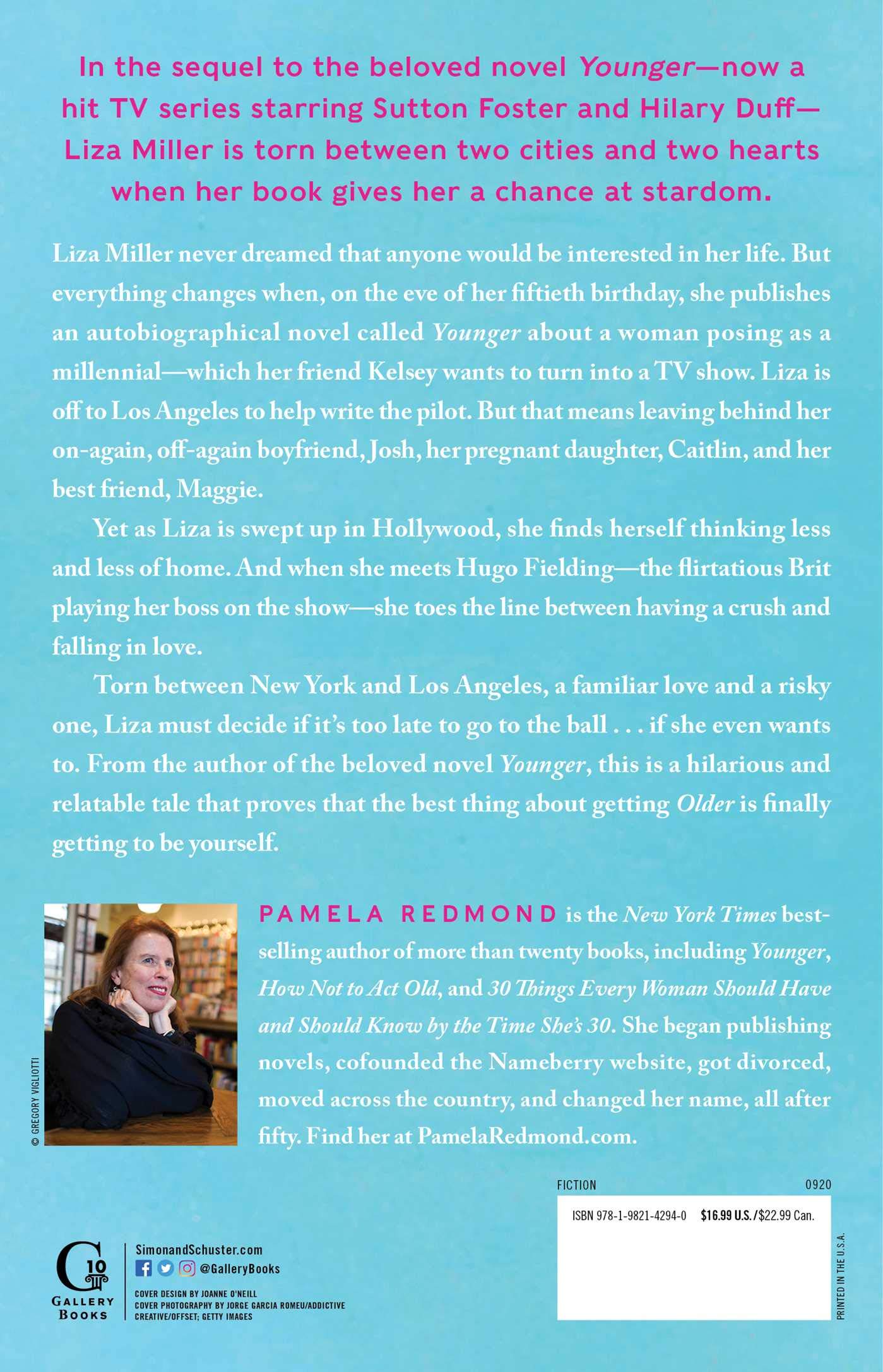 Older A Younger Novel Redmond Pamela Amazon Com Books