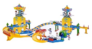 carousel train track